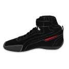 Simpson Racing Youth Turbine High Top Shoe Black Y12 - Black - Sold as a Pair TU012BK