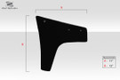 Duraflex Universal 62" VRX V2 Tall Wing Complete Kit - 9 Piece - 113254