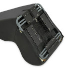 Simpson Racing Vortex II Off-Road Suspension Seat - Black / Charcoal S104-305