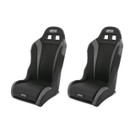 Simpson Racing Vortex II Off-Road Suspension Seats Black/Charcoal - Sold/shipped as a pair S104-305-2