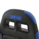 Simpson Racing Vortex II Off-Road Suspension Seats Black/Black - Sold/shipped as a pair S104-307-2