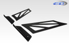 Extreme Dimensions Universal Tall 19" VRX Wing Stands - 4 Piece ( Includes bottom mounting bracket ) - 114996