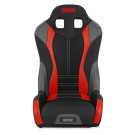Simpson Racing Pro Sport Off-Road Suspension Seat - Black / Red/ Gray S107-306