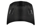 AF-1 2007-2010 BMW 3 Series E92 2dr E93 Convertible Carbon Hood ( CFP ) - 1 Piece - 108932
