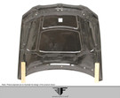 AF-2 2007-2010 BMW 3 Series E92 2dr E93 Convertible Carbon AF-2 Hood ( CFP ) - 1 Piece - 107899