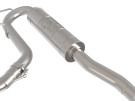 aFe Rebel Series 2-1/2 IN Stainless Steel Cat-Back Exhaust System w/ Black Tip for  Ford Maverick 22-26 L4-2.5L FWD afe49-33155-B
