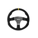 Sparco Steering Wheel R330B Suede w/ Button spa015R330PSO