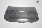 Carbon Creations 2009-2011 BMW 3 Series E90 GTR Hood - 1 Piece - 114432