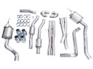 AWE 0FG Exhaust Suite for 2021+ Suburban/Yukon XL 6.2L - Quad Diamond Black Tips -awe3015-43221
