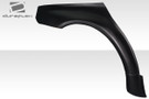 Duraflex 2006-2011 BMW 3 Series E90 4DR HX Wide Body Rear Fender Flares - 2 Piece - 116625