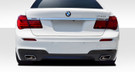 Duraflex 2009-2015 BMW 7 Series F01 M Sport Look Rear Bumper Cover - 1 Piece - 109438