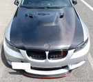 Carbon Creations 2007-2010 BMW 3 Series E92 2dr E93 Convertible DriTech M3 Look Hood - 1 Piece - 113987