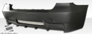 Duraflex 2006-2011 BMW 3 Series E90 4DR M3 Look Rear Bumper Cover - 1 Piece - 106079