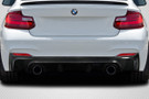 Carbon Creations 2014-2021 BMW 2 Series F22 F23 3DS Rear Diffuser - 1 Piece ( M Sport Bumper Only ) - 116984