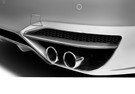 AF-3 2011-2016 BMW 5 Series F10 4DR Carbon Rear Add Ons Spat Extensions ( CFP ) - 2 Piece (S) - 108607