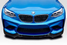 AF-1 2016-2021 BMW M2 F87 Front Lip Under Spoiler ( CFP ) - 1 Piece (S) - 115616