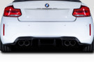 AF-1 2016-2021 BMW M2 F87 Rear Diffuser (GFK) - 1 Piece (S) - 117888
