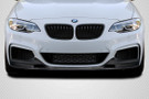 Carbon Creations 2014-2021 BMW 2 Series F22 F23 GTF Front Lip Under Spoiler - 1 Piece - 115614