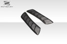 Duraflex Universal Sonic Heat Extractor Hood / Fender Air Vent Ducts - 2 Pieces (S) - 117518