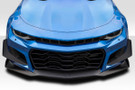 Duraflex 2016-2018 Chevrolet Camaro ZL1 1LE Look Front Bumper - 1 Piece - 117090