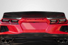 Carbon Creations 2020-2025 Chevrolet Corvette C8 Duckbill Rear Wing Spoiler - 1 Piece - 118136