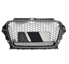 German Car Accessories 2014-2016 Audi RS3 Style Honeycomb Grille with Lower Mesh 8V A3/S3