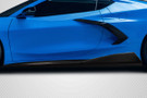 Carbon Creations 2020-2025 Chevrolet Corvette C8 GMX Front Lip Side Skirt Rocker Panels - 2 Pieces - 117050