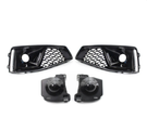 German Car Accessories 2017-2020 Audi RS4 Style Fog Light Grilles B9 A4/S4