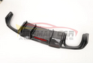 German Car Accessories 2014-2016 Audi A3/S3 Carbon Fiber Diffuser with LED Brake Light 8V A3/S3
