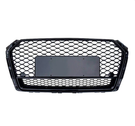German Car Accessories 2017-2020 Audi RS4 Style Honeycomb Grille with Lower Mesh B9 A4/S4