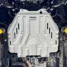 RIVAL Aluminum Transmission Catalytic Converter Skid Plate 2024-2026 Toyota Tacoma Hybrid 2024-2026 Toyota Land Cruiser 2025-2026 Toyota 4Runner Hybrid 2022-2026 Toyota Tundra Hybrid 2022-2026 Toyota Sequoia rll2333.9569.3.6