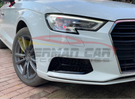 German Car Accessories 2017-2020 Audi RS3 Style Fog Light Grilles 8V.5 A3/S3