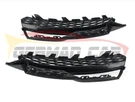 German Car Accessories 2014-2016 Audi RS3 Style Fog Light Grilles 8V A3/S3
