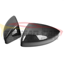 German Car Accessories 2016-2023 Audi  R8 Carbon Fiber Mirror Caps MK2 Gen 2