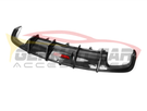 German Car Accessories 2019+ Audi A6/S6 Carbon Fiber Aggressive KB Style Diffuser with LED Brake Light C8 A6/S6