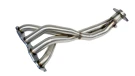 PLM K-Series K24 K20 FG Header V2 with Bolt-On Catalytic Converter PLM-HFG1-V2-K24-HEADER-CAT