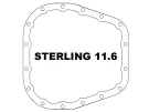aFe POWER Street Series Rear Differential Cover Raw w/ Machined Fins for Ford Diesel Trucks 23-25 V8 afe46-71490A