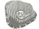 aFe POWER Street Series Rear Differential Cover Raw w/ Machined Fins for Ford Diesel Trucks 23-25 V8 afe46-71490A