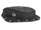 aFe POWER Pro Series Rear Differential Cover Black w/ Machined Fins for Ford Diesel Trucks 23-25 V8  afe46-71490B
