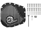 aFe POWER Pro Series Rear Differential Cover Black w/ Machined Fins for Ford Diesel Trucks 23-25 V8  afe46-71490B