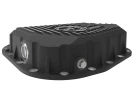 aFe POWER Pro Series Rear Differential Cover Black w/ Machined Fins for Ford Diesel Trucks 23-25 V8  afe46-71490B