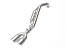 aFe Takeda 2-1/2 IN 304 Stainless Steel Axle-Back Exhaust System w/ Polished Tips for  Hyundai Kona 24-26 L4-1.6L (t)  afe49-37046-P