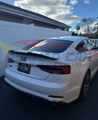 German Car Accessories 2020+ Audi A5/S5/RS5 PSM Style Carbon Fiber Trunk Spoiler B9.5