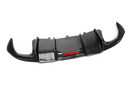 German Car Accessories 2008-2012 Audi A5/S5 Carbon Fiber Diffuser with LED Brake Light B8