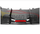 German Car Accessories 2008-2012 Audi A5/S5 Carbon Fiber Diffuser with LED Brake Light B8