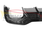 German Car Accessories 2020+ Audi A4 Carbon Fiber Rear Diffuser with LED Brake Light B9.5