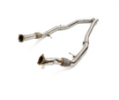 German Car Accessories 2019+ Audi SQ8/SQ7/RSQ8 Front Resonator Delete Pipes