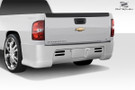 Duraflex 2007-2013 Chevrolet Silverado BT-3 Rear Bumper Cover - 1 Piece - 112049