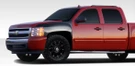 Duraflex 2007-2013 Chevrolet Silverado 4.5" Off Road Bulge Front Fenders - 2 Piece - 106467