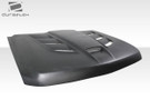 Duraflex 2007-2013 Chevrolet Silverado Viper Look Hood - 1 Piece - 113402
